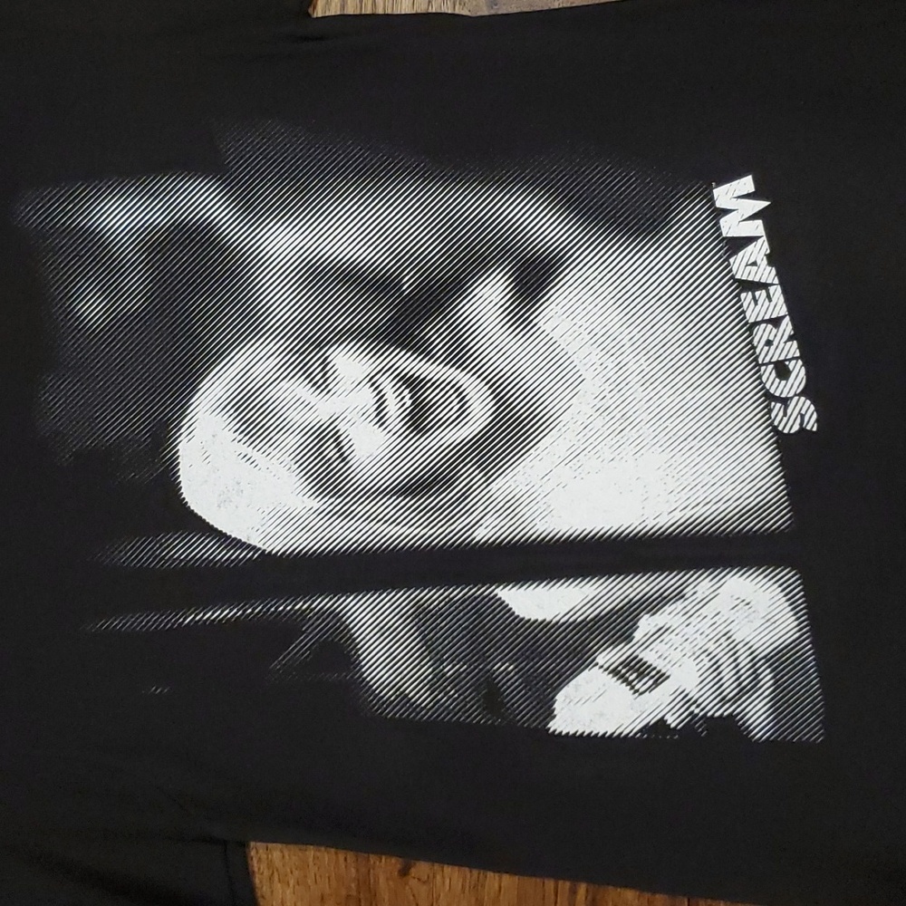 Adult unisex Miramax Scream printed black tshirt size S - Picture 2 of 4